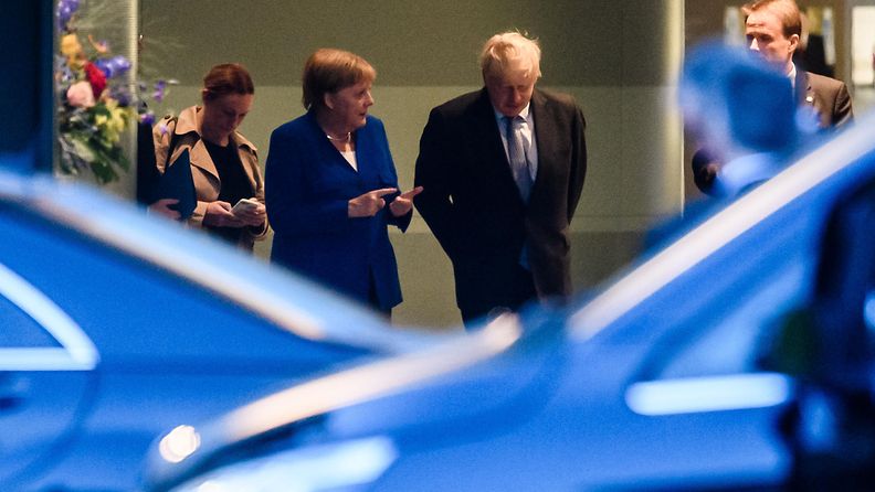 AOP G7-kokous, Merkel, Johnson