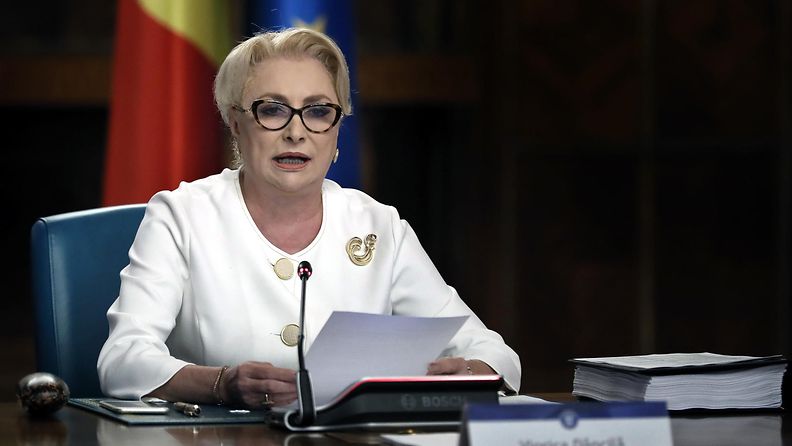 AOP, Viorica Dancila, Romania, pääministeri