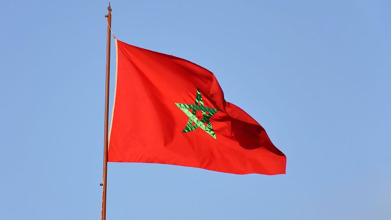 aop Marokko, lippu