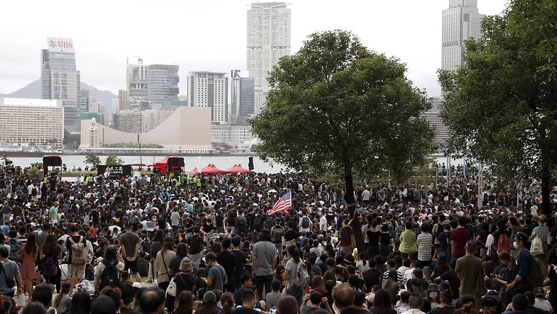 Mielenosoitus AOP Hongkong