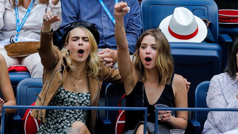 Cara Delevingne ja Ashley Benson US Open syyskuu 2019 (3)