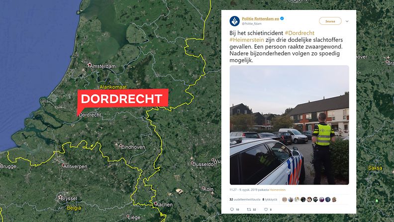 Dordrecht-kartta