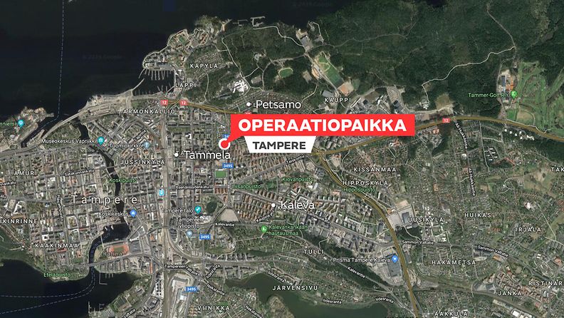 Tammela-Tampere-Kartta