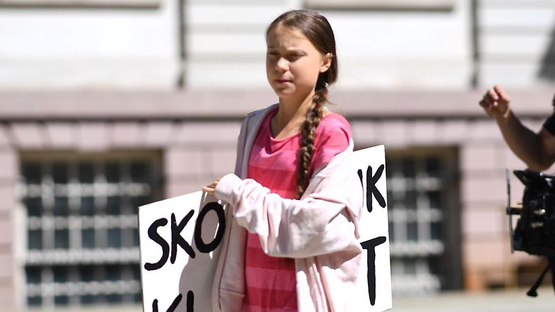 LK: Ruotsalaisaktivisti Greta Thunberg