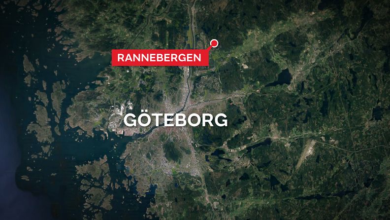 Rannebergen-göteborg-kartta