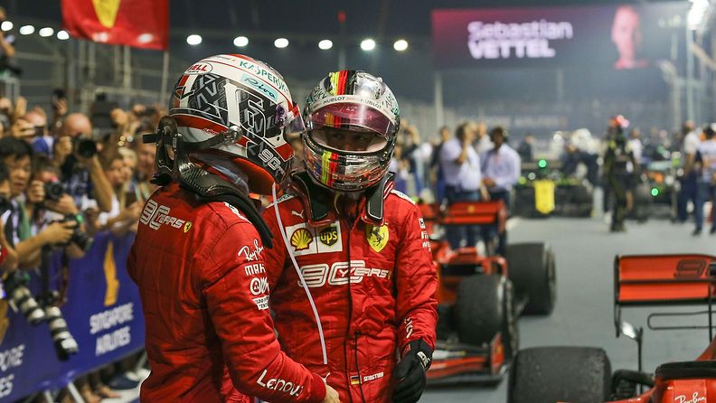 Vettel & Leclerc