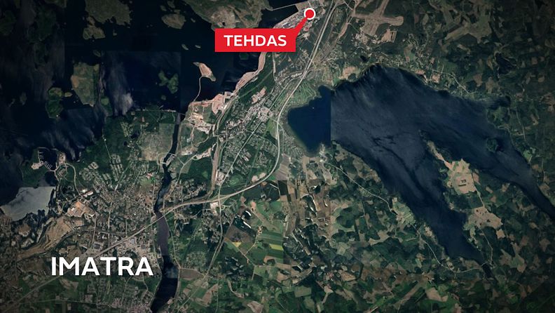 Imatra-kartta-Stora-Enso-Kaukopää-tehdas