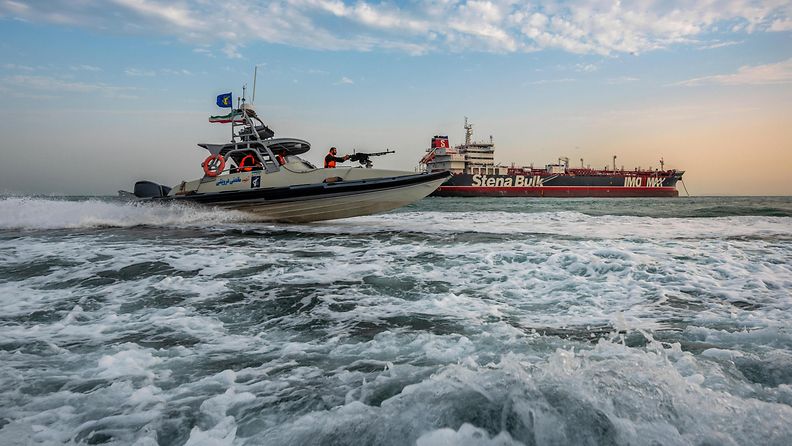 Stena Impero tankkeri Iran otti haltuun 21.7.2019