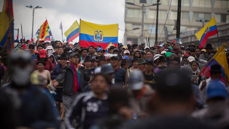 Ecuador mielenosoitukset lokakuu 2019 1