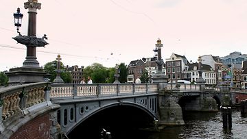 AOP, Blauwbrug, Amsterdam, silta, Hollanti