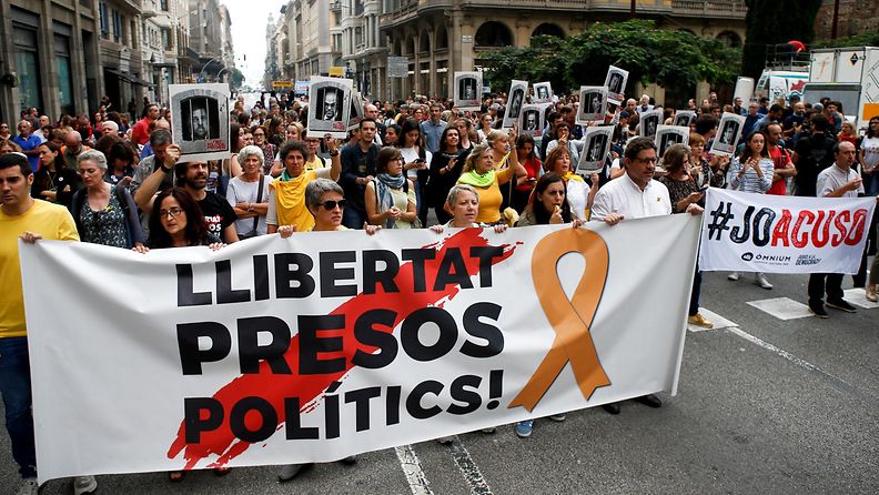 Katalonia mielenosoitus EPA