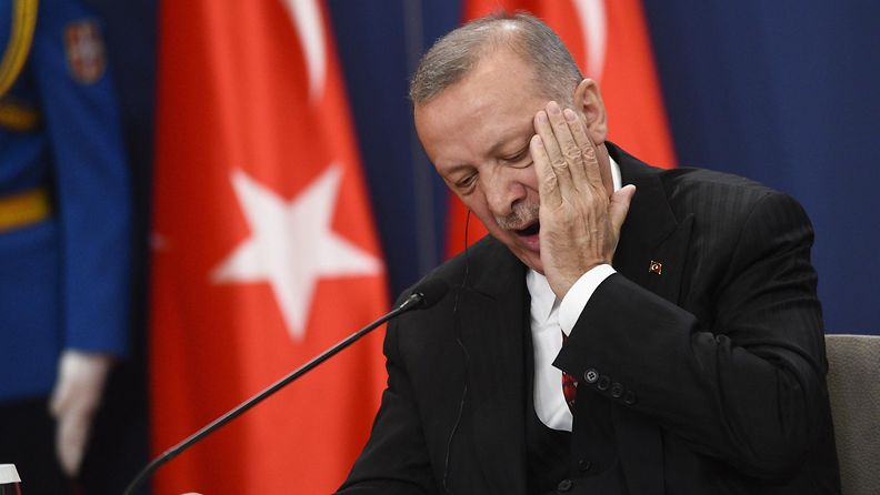 Recep Tayyip Erdogan 7.10.2019 Serbiassa