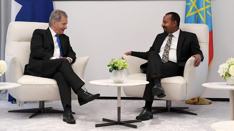 LK: Sauli Niinistö ja Etiopian pääministeri
