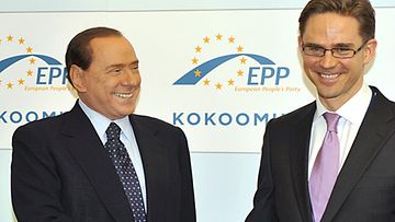 Silvio Berlusconi ja Jyrki Katainen