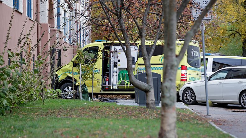 AOP Oslo ambulanssi varkaus ampuminen 22.10.2019 2