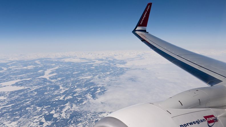 Norwegian kuvituskuva lentokone