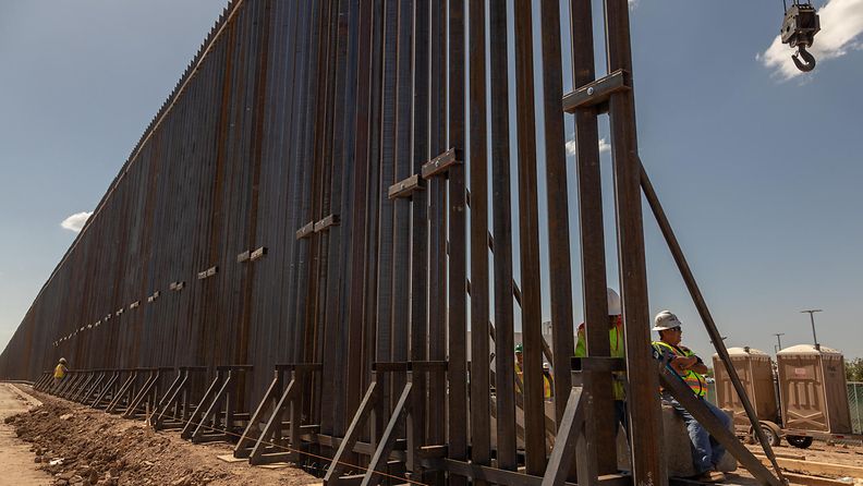 aop Trumpin muuri, raja-aita meksiko
