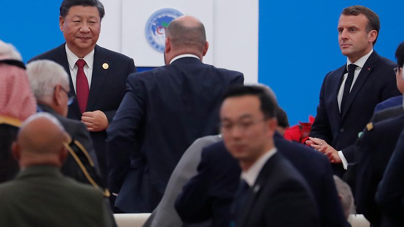 Macron ja Xi Jingping