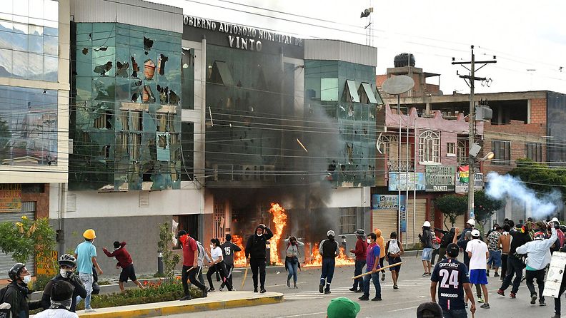 epa Vinto, Bolivia mielenosoitukset