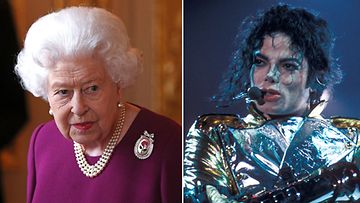 kuningatar Elisabet ja Michael Jackson