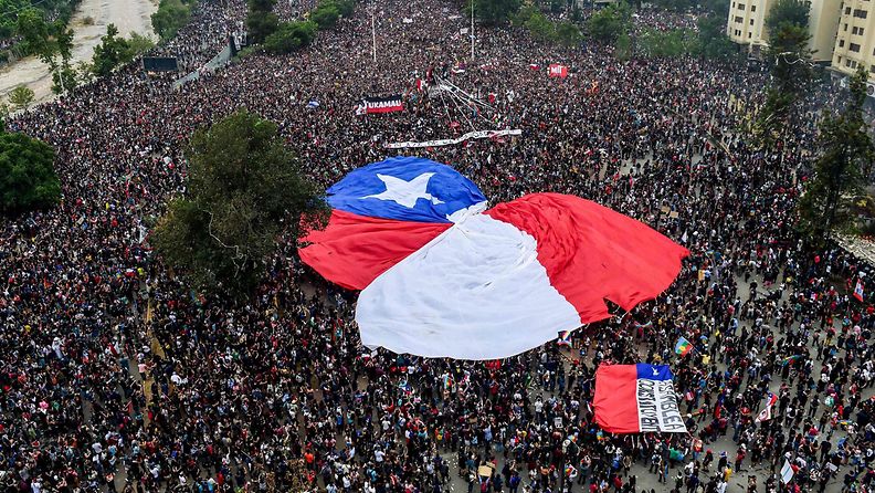 Chilen protestit LK
