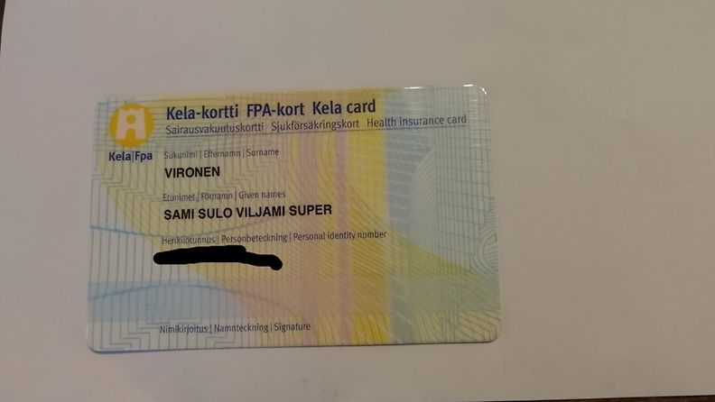Sami Vironen Kela-kortti Super