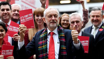Britannia työväenpuolue vaaliohjelma julkistus Birmingham 21.11.2019 1 Jeremy Corbyn