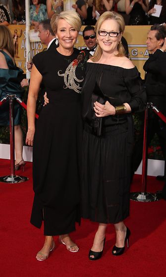 Emma Thompson ja Meryl Streep vuonna 2014