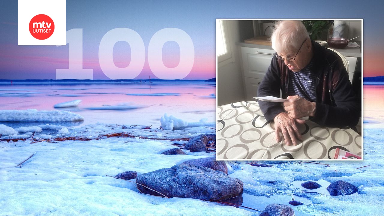 Uskomaton 100-vuotispäivä! Veteraani Unto Nikunen iloitsee Linnan ...