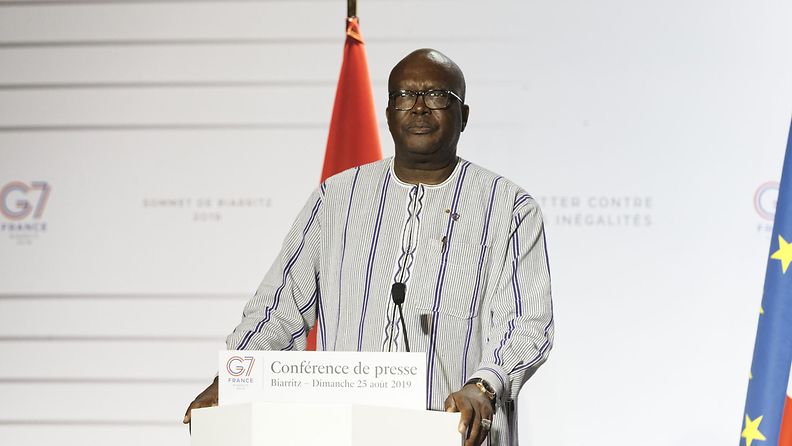 Burkina Fason presidentti AOP
