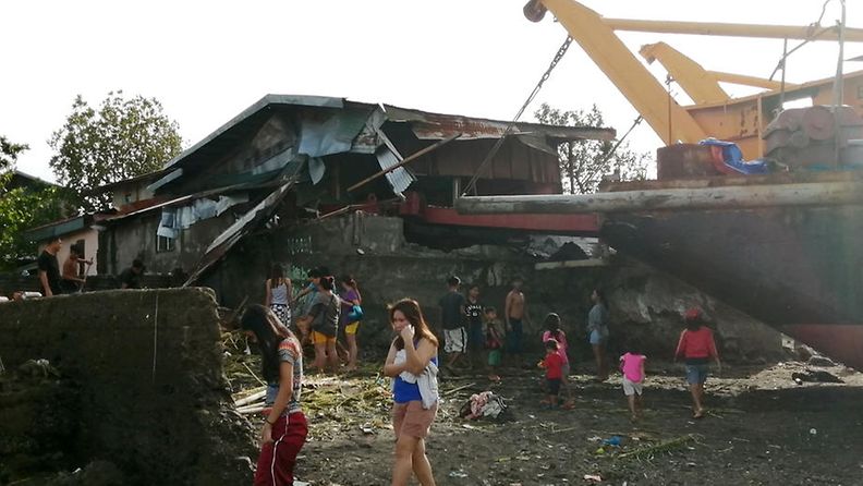 epa Filippiinit taifuuni Phanfone