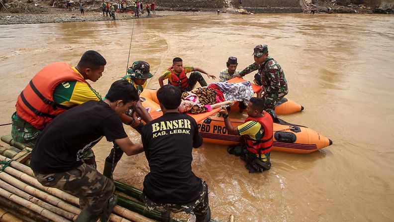 LK: Indonesian tulvat ja rankkasateet