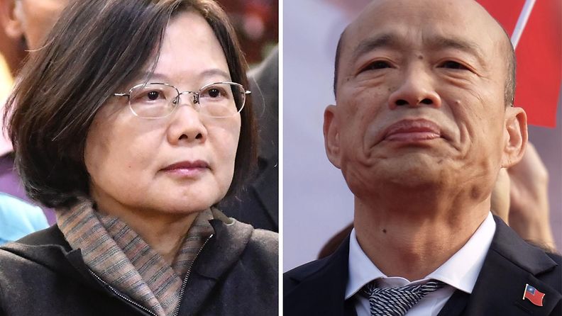 LK Taiwan vaalit, Tsai Ing-wen, Han Kuo-yu