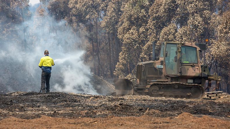 Australia maastopalot palomies 13.1.2020