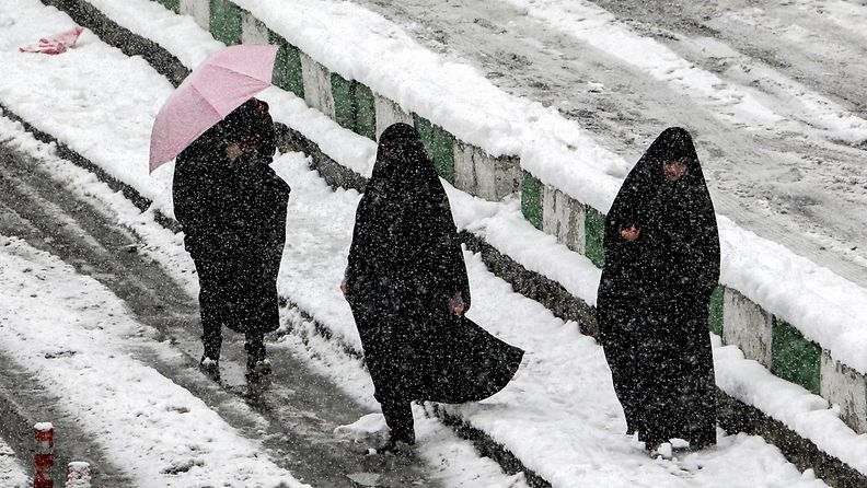Iran Teheran lumi 19.1.2020 2