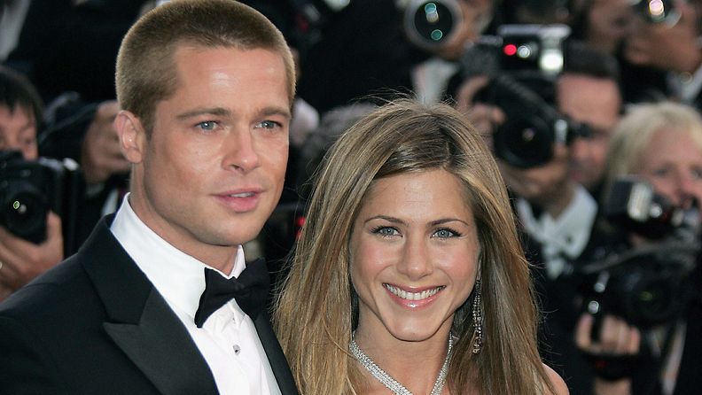 Brad Pitt ja Jennifer Aniston 2004