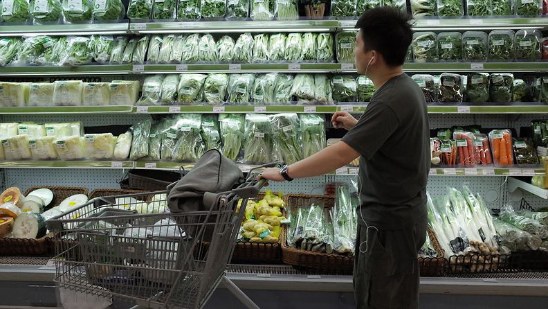 Kiina muovi kauppa ruokakaupappa