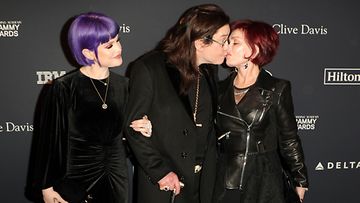 Kelly, Ozzy ja Sharon Osbourne Grammy 2020