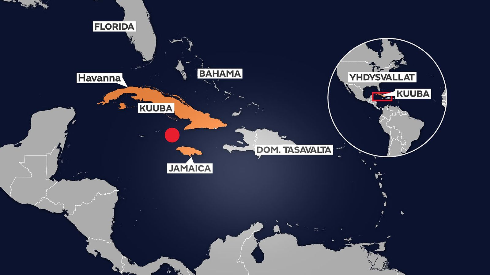 Jamaikalla 7,7 -magnitudin maanjäristys – tuntui Miamissa saakka -  