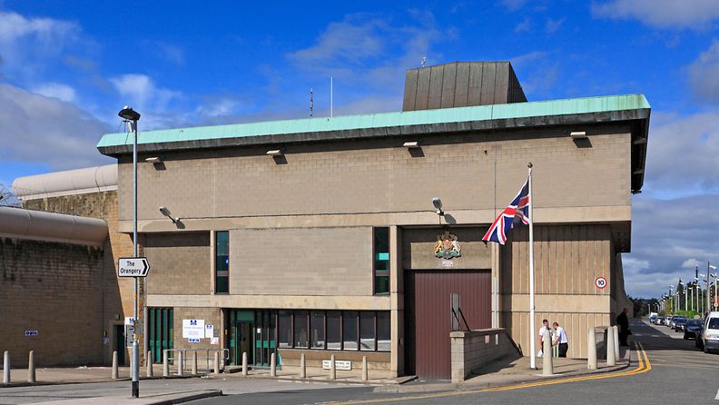 Wakefieldin vankilan sisäänkäynti Britannia (AOP)