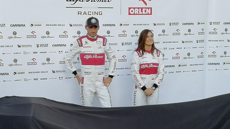 Kimi Räikkönen, Antonio Giovinazzi, Alfa Romeo 2020, Barcelona