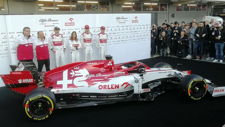 Kimi Räikkönen, Antonio Giovinazzi, Alfa Romeo 2020, Barcelona (3)