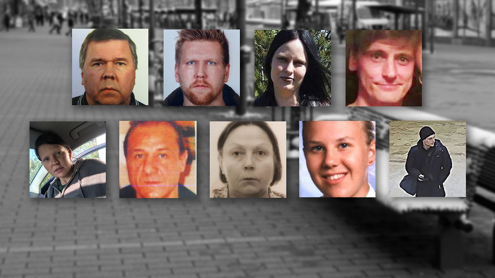 Suomessa kadonneet: Näitä henkilöitä etsitään juuri nyt 