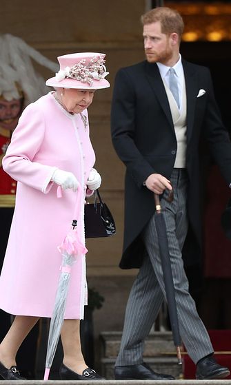 Kuningatar Elisabet ja prinssi Harry 2019