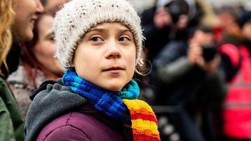Greta Thunberg ilmastomielenosoitus Bryssel 6.3.2020 2