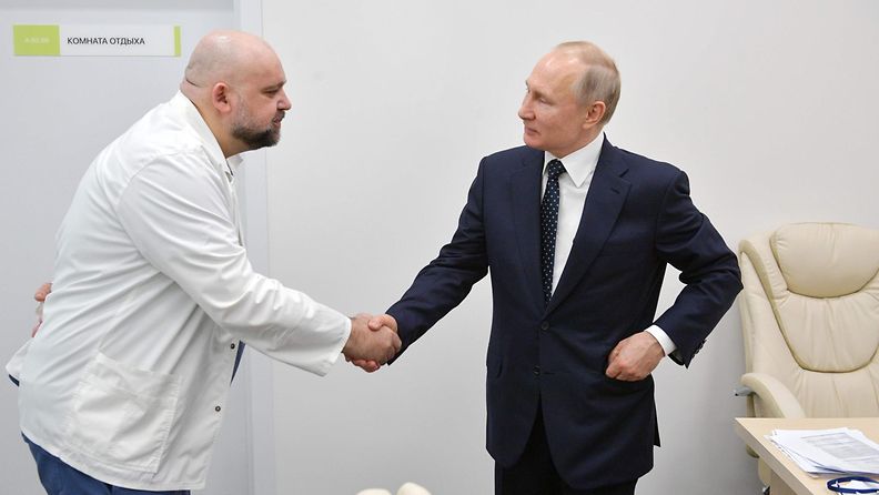 Putin ja lääkäri korona