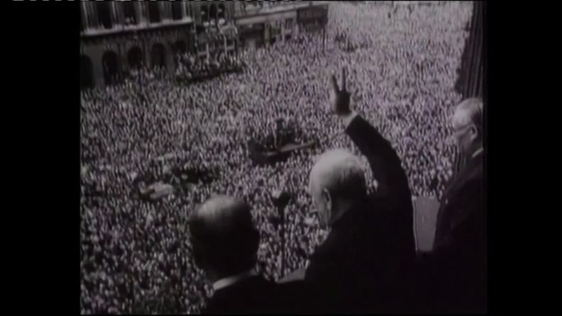 Lontoossa juhlittiin 75 vuotta sitten sodan päättymistä.