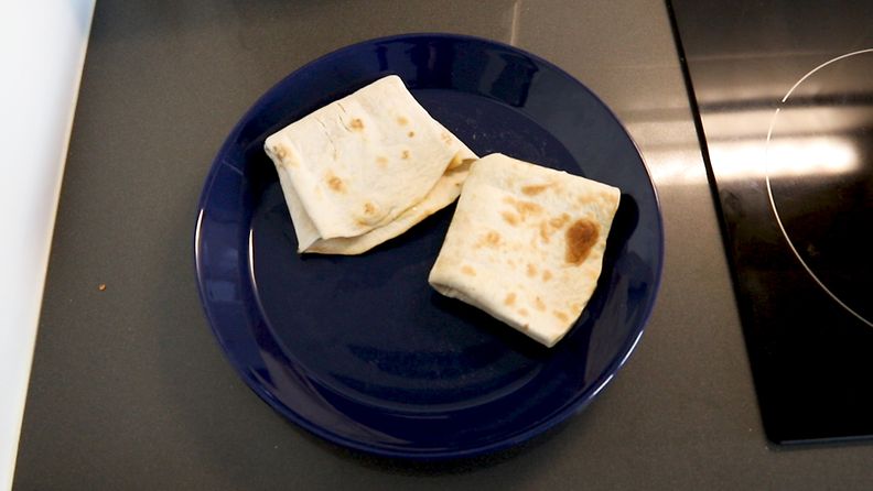Toaster-dilla tortilla quesadilla