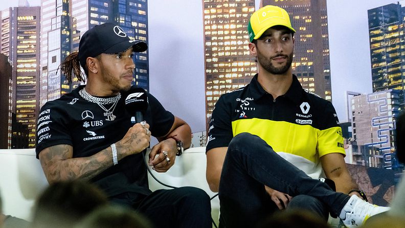 Hamilton & Ricciardo