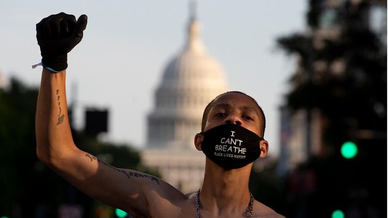 Black Lives Matter maski Yhdysvallat AOP